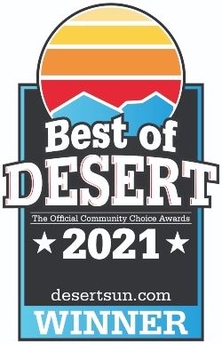 Best of desert 2021 winner badge